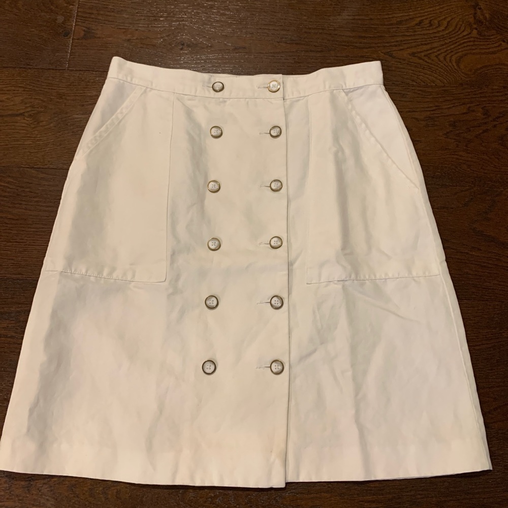 LL bean women’s skirt size 12 buttoned front